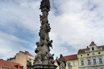 Morový sloup Nejsvětější Trojice ( © František Kinař 05/2017)