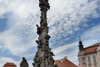 Morový sloup Nejsvětější Trojice ( © František Kinař 05/2017)