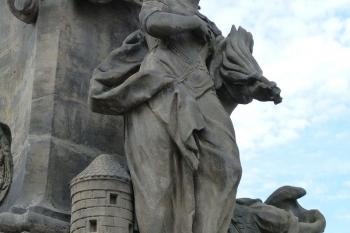 Morový sloup Nejsvětější Trojice ( © František Kinař 05/2017)