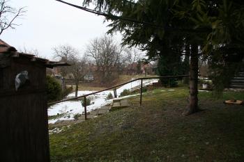 Pohled přes jeden bastion k druhému (© Petr Nožička, 02/2009)