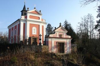 kostel sv. Ludmily ( © Jiří Čížek 12/2008)