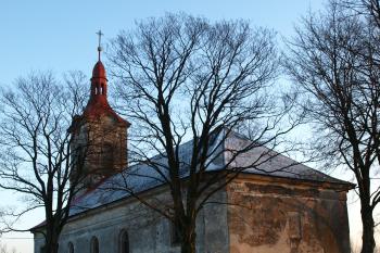 kostel od severovýchodu ( © Milan Caha 01/2009)