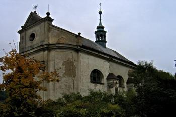 Kostel sv. Jana Nepomuckého v Karlovci ( © Pavel Vítek 10/2008)