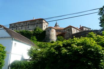Západní opevnění s baštou (© Jaroslav Šefčík, 05/2009)