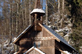 Čelní strana kaple ( © Petr Vaculčík 01/2009)