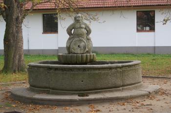 kašna na nádvoří (© Alena Volná, 11/2006)