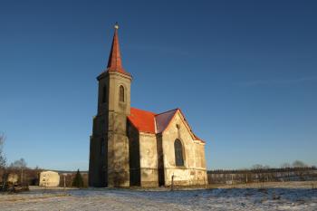 kaple sv. Anny od jihozápadu ( © Milan Caha 01/2009)