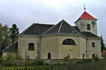 Kostel sv. Michala v Moravskoslezském Kočově ( © Pavel Vítek 10/2008)