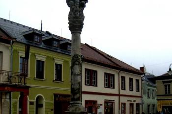 Sloup Nejsvětější trojice v Bruntálu ( © Pavel Vítek 01/2009)