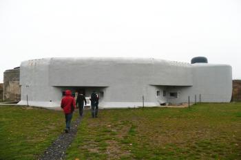 jižní fronta pěchotního srubu ( © Jan P. Štěpánek 10/2008)