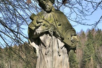 Socha sv. J. Nepomuckého ( © Luděk Pitter 03/2007)