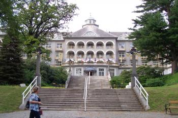 Lázně Jeseník - hlavní budova - Priessnitz sanatorium (© Ivo Rozehnal, 07/2011)