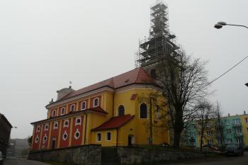 stav kostela v říjnu 2011 (© Jaroslav Valečka, 10/2011)