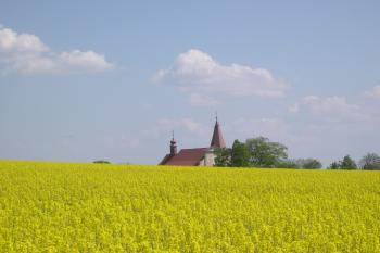 kostel od západu (© Libor Šrámek, 05/2009)