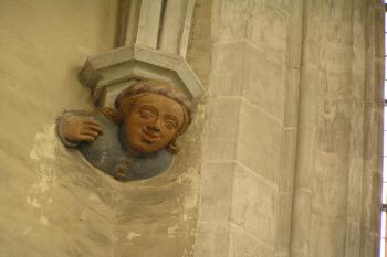 konzola v presbytáři (© Karel Husák, 09/2006)
