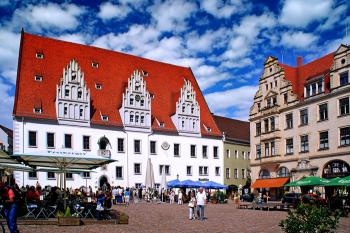 Míšeňské náměstí s radnicí (© Anton Fedorenko, 08/2009)