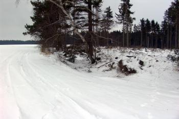 Západní část opevnění ( © Roman Řezáč 02/2009)