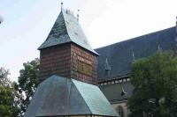 zvonice u kostela sv. Bartoloměje