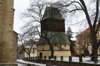 zvonice u kostela sv. Bartoloměje