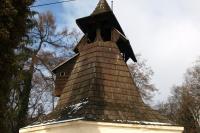 zvonice u kostela Nejsvětější Trojice