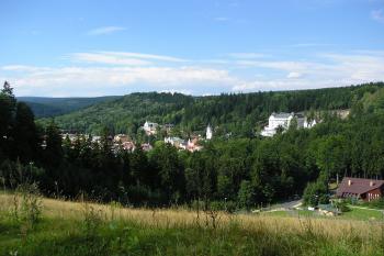 Výhled na Mariánské lázně (© Jan Fišer, 08/2008)