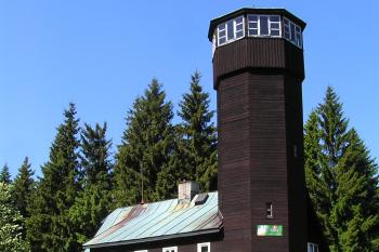 rozhledna na Olověném vrchu (© Václav Čermák, 05/2009)