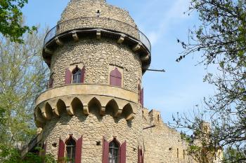 umělá zřícenina hradu Janův hrad (© Vlastislav Mareček, 04/2011)
