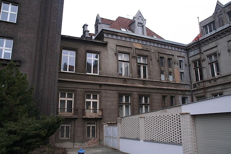 staré ředitelství Spolku pro chemickou a hutní výrobu