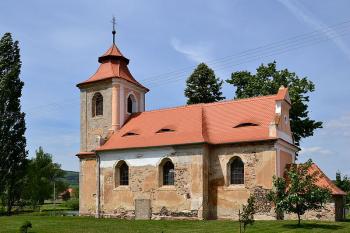 Zahořany-kostel sv. Jana Ev. (© Petr Kinšt Creative Commons  5/2015)