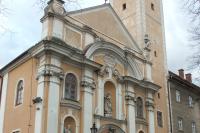klášter milosrdných bratří s kostelem Nejsvětější Trojice