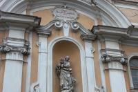 klášter milosrdných bratří s kostelem Nejsvětější Trojice