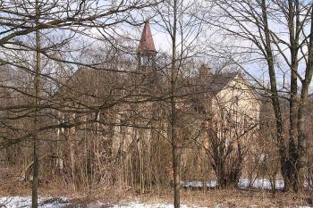 Pohled od silnice ze Srbské Kamenice (© Ivan Grisa, 03/2009)