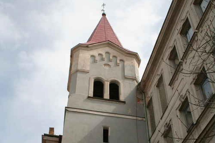zvonice u kostela sv. Petra a Pavla