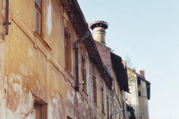 východní fasáda tvrze (© Lukáš Pechánek, 06/2006)