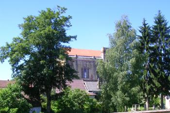 Židovský hřbitov se synagogou v Nové Cerekvi (© Mgr. Kottová 09/2005)