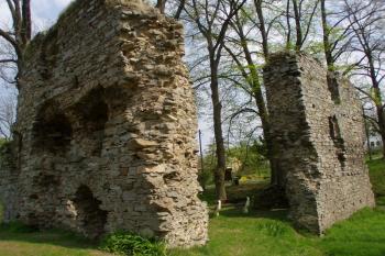 Zříceniny od jihozápadu (© Lukáš Pechánek, 04/2011)