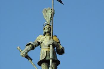 Roland na vrcholu štítu (© doxa , 10/2011)