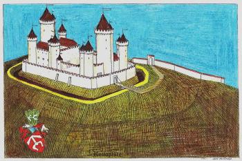 Konopiště od severu ,podle T. Durdíka (© jan heřman, 09/2013)