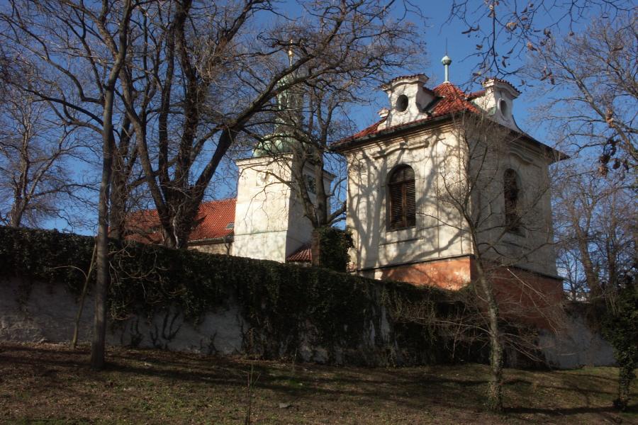 zvonice u kostela sv. Václava
