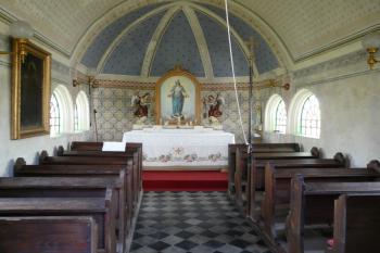 Pohled do kaple (© Jaroslav Šefčík, 04/2009)