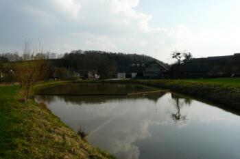 Přilehlý rybník (© Jaroslav Šefčík, 04/2009)