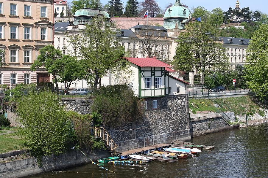mýtní domek Rudolfovy lávky