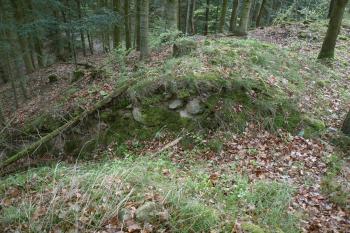 pozůstatek archeologické sondy ( © Milan Caha 04/2009)