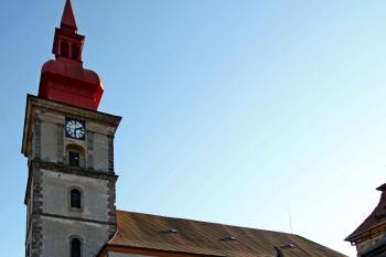 kostel od severu (© Pavel Zany Komárek 12. 8. 2012)