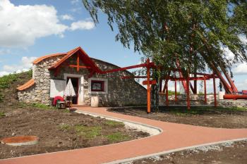 Občerstvení a prodejna suvenýrů na Slunečné (© Dita Kacerovská, 07/2009)