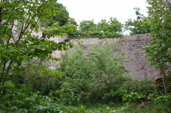 Severní, nezastavěná, část nádvoří ( © Iva Spurná 7.5.2007)