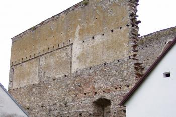Zřícenina kostela od severu (© Lukáš Pechánek, 08/2012)
