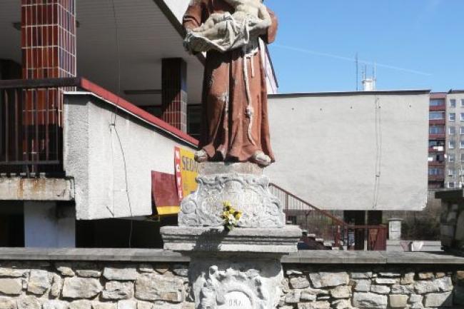 socha sv. Antonína Pěstouna