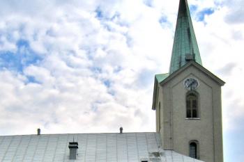 Kostel sv. Vojtěcha ve Slavičíně (© Pavel Vítek 04/2009)
