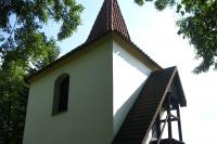 zvonice u kostela Nejsvětější Trojice